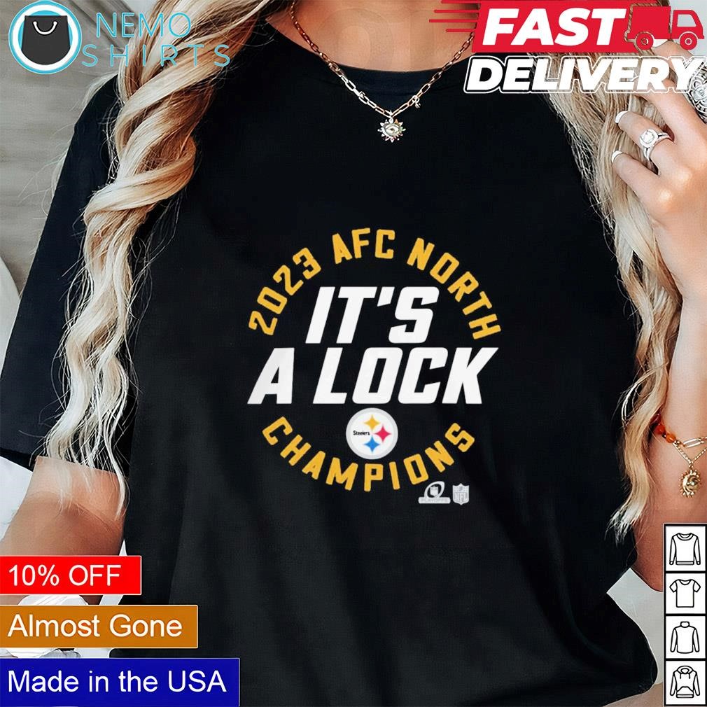 Steelers afc north 2025 champions t shirt