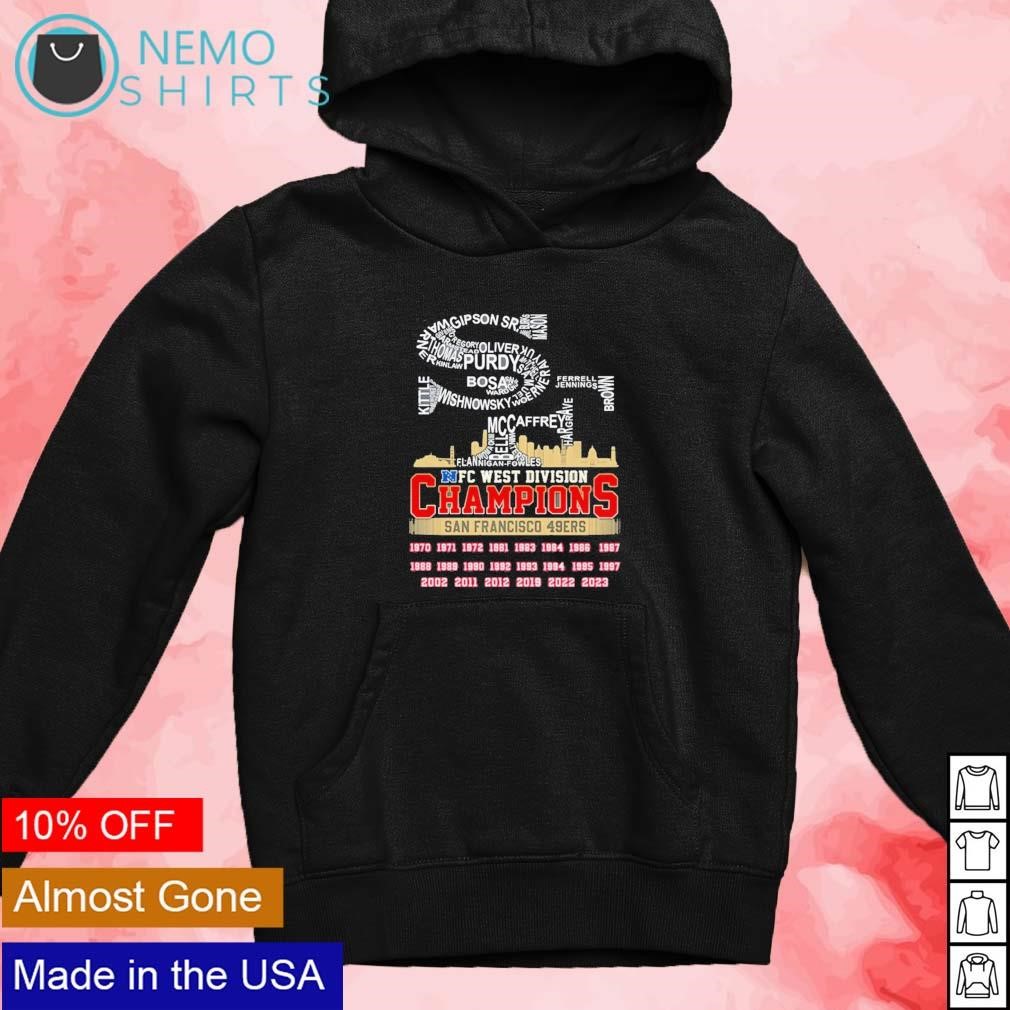 49ers 2023 Division Champions - San Francisco 49ers - Hoodie