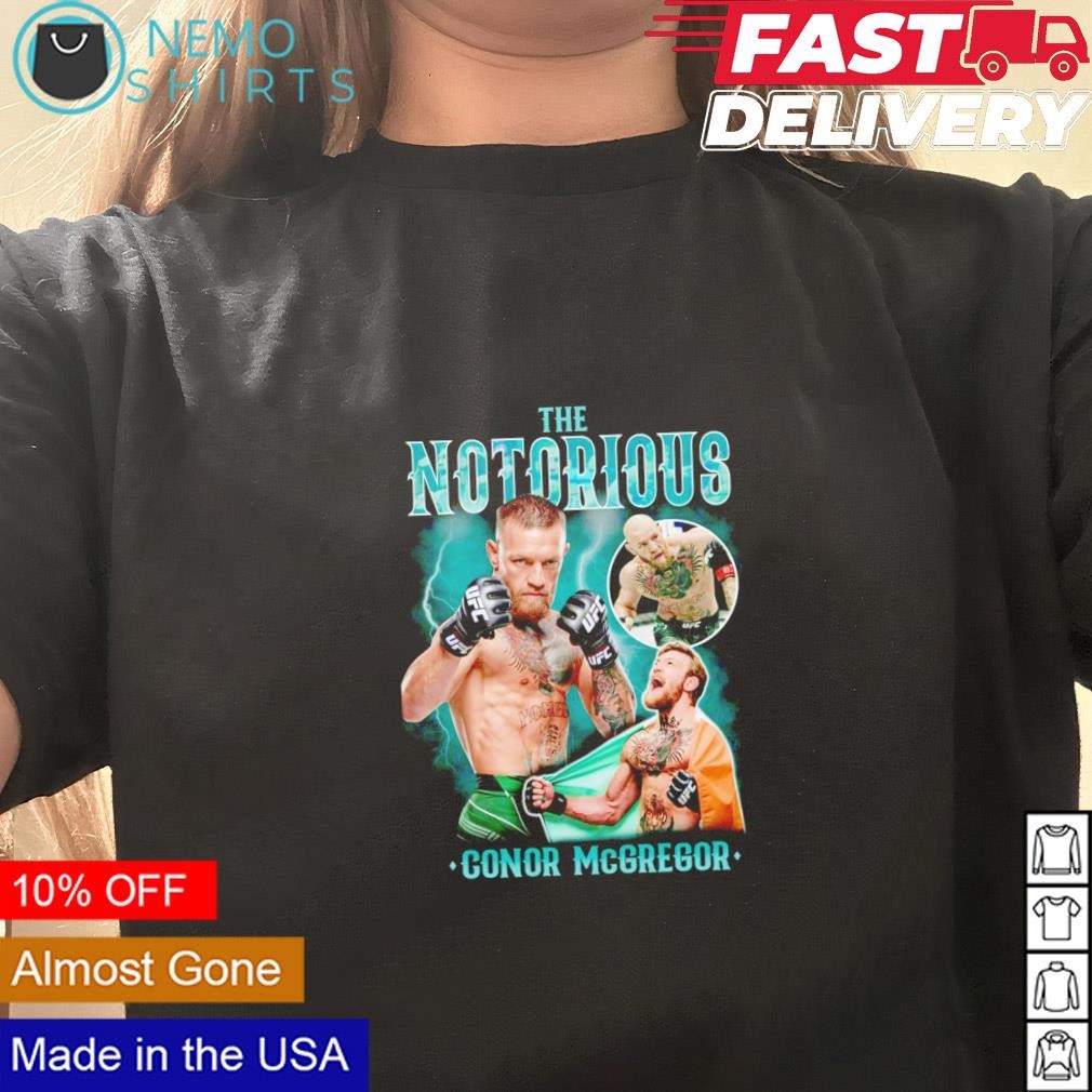 The notorious hotsell conor mcgregor shirt