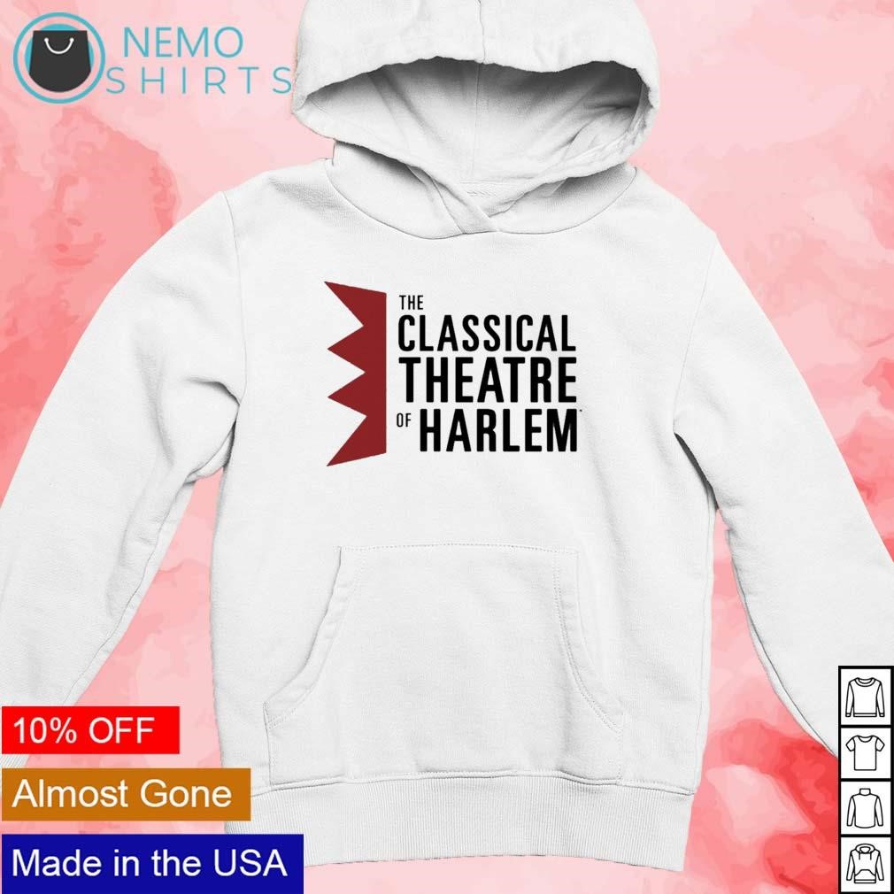 The classical theatre of harlem logo shirt new mockup white hoodie.jpg