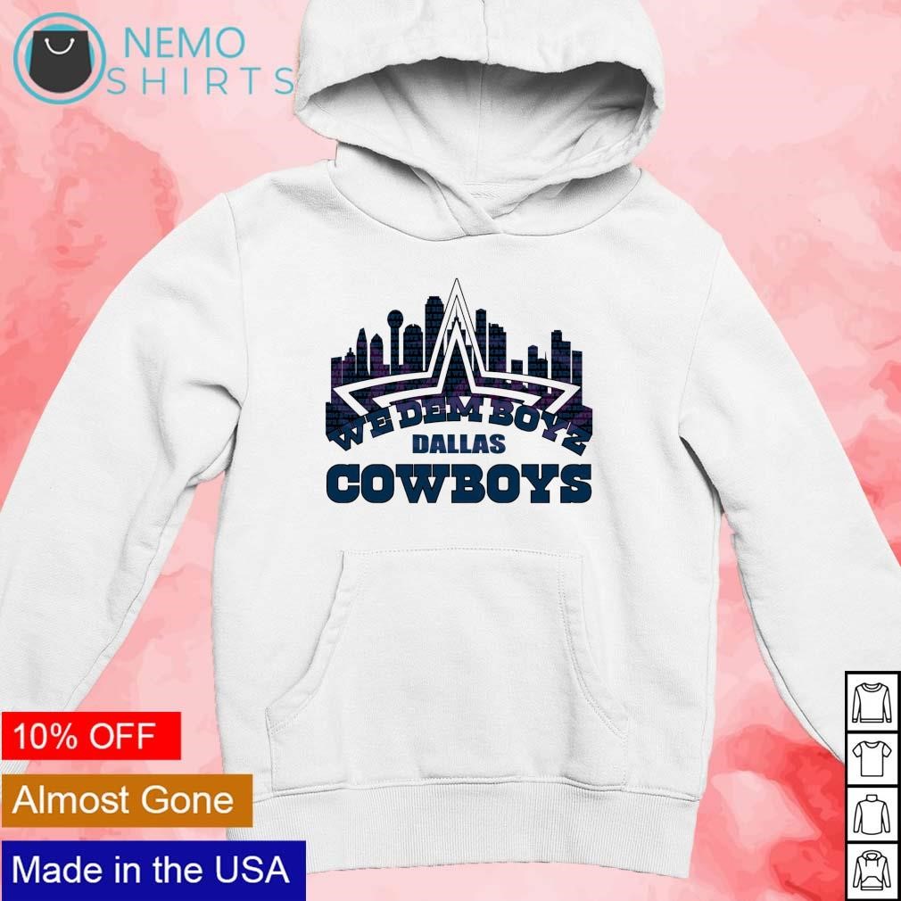 We dem boyz Dallas Cowboys skyline shirt hoodie sweater and v neck t shirt