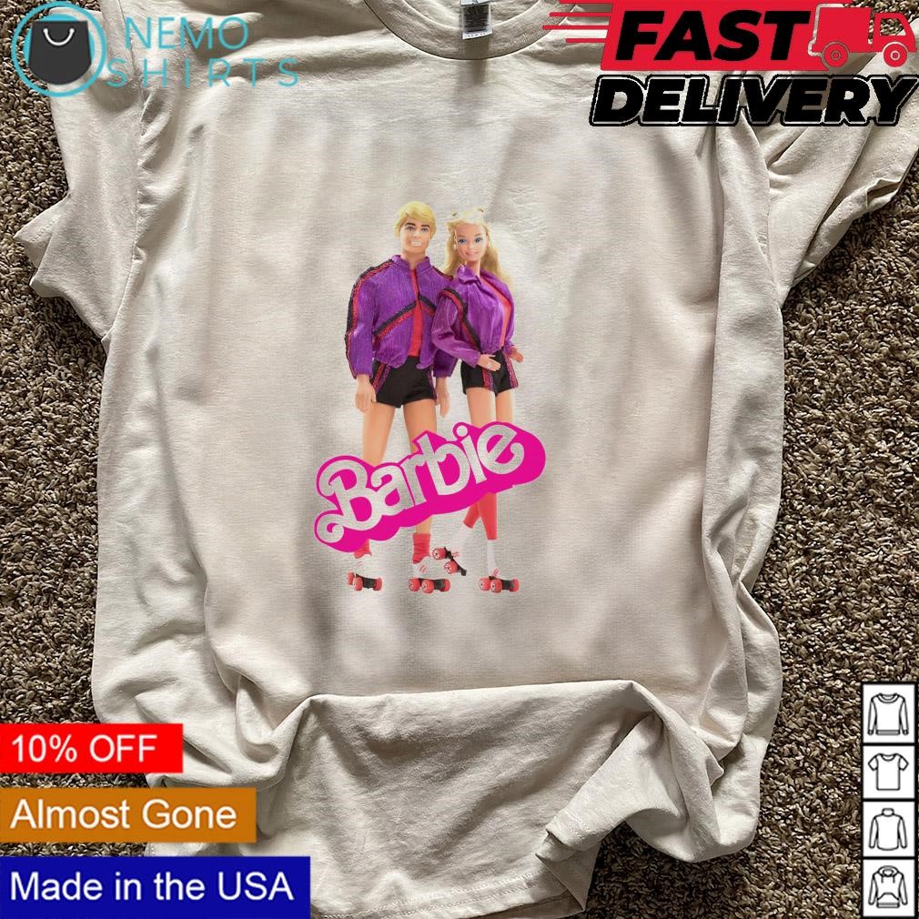 Barbie and Ken roller skating shirt, hoodie, sweater and v-neck t-shirt