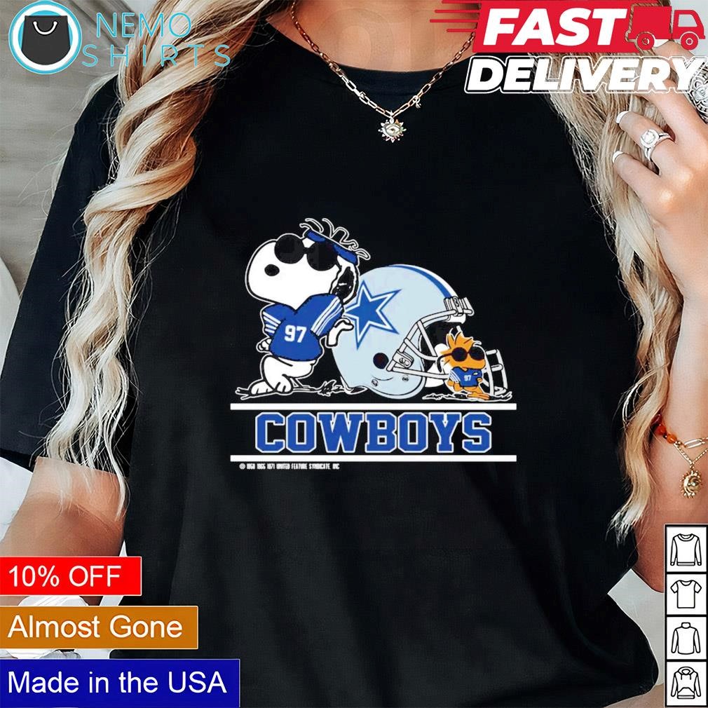 Snoopy dallas hot sale cowboys shirt