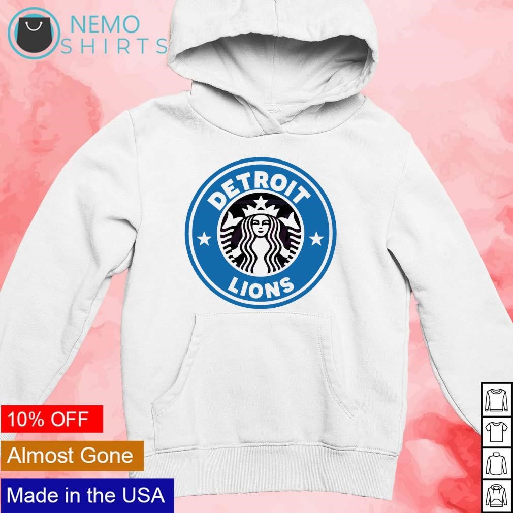 Detroit Lions Starbucks logo shirt new mockup white hoodie.jpg