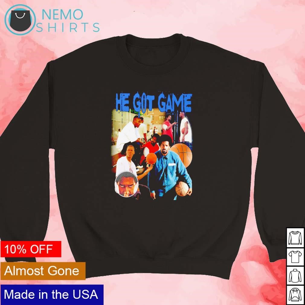 He got game shirt online