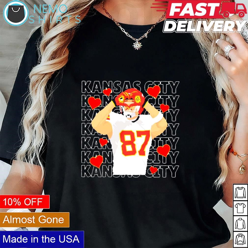 Kc t shirts with hot sale heart