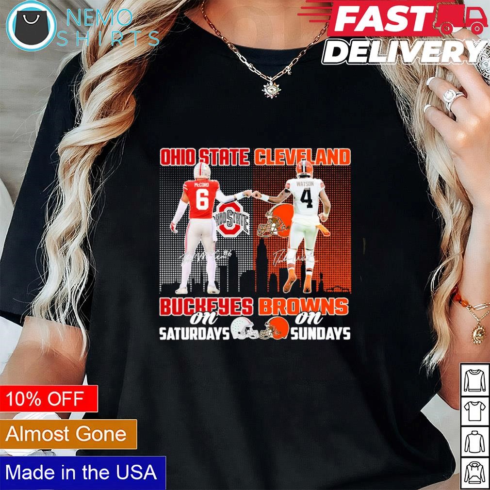 Browns buckeyes cheap shirt