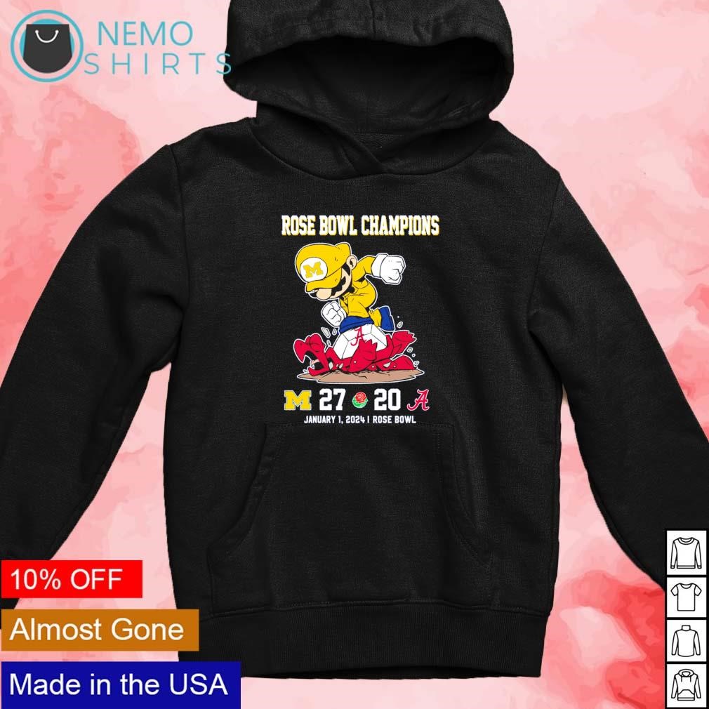 Champion super mario discount hoodie