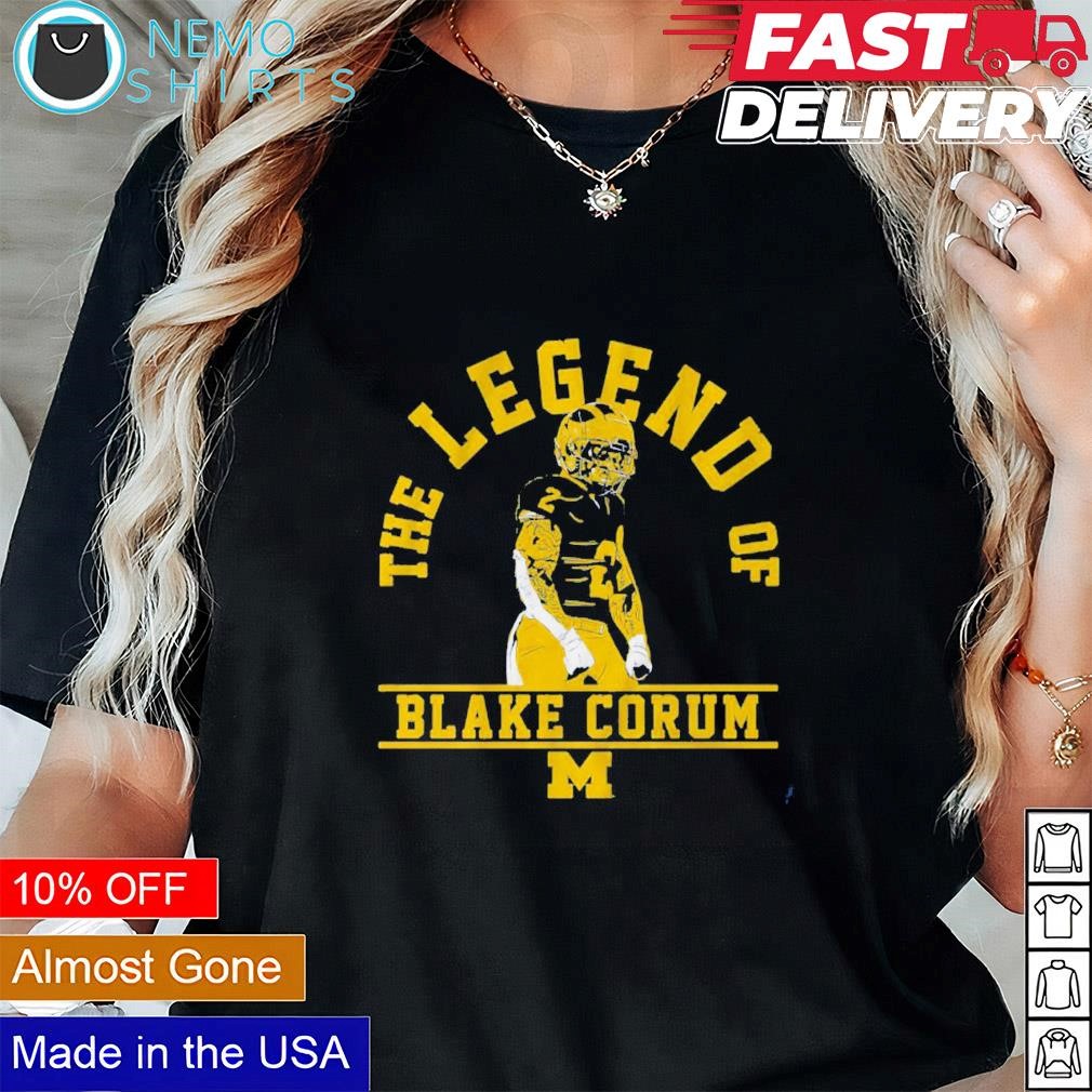 The Legend of Blake Corum Michigan Wolverines shirt hoodie