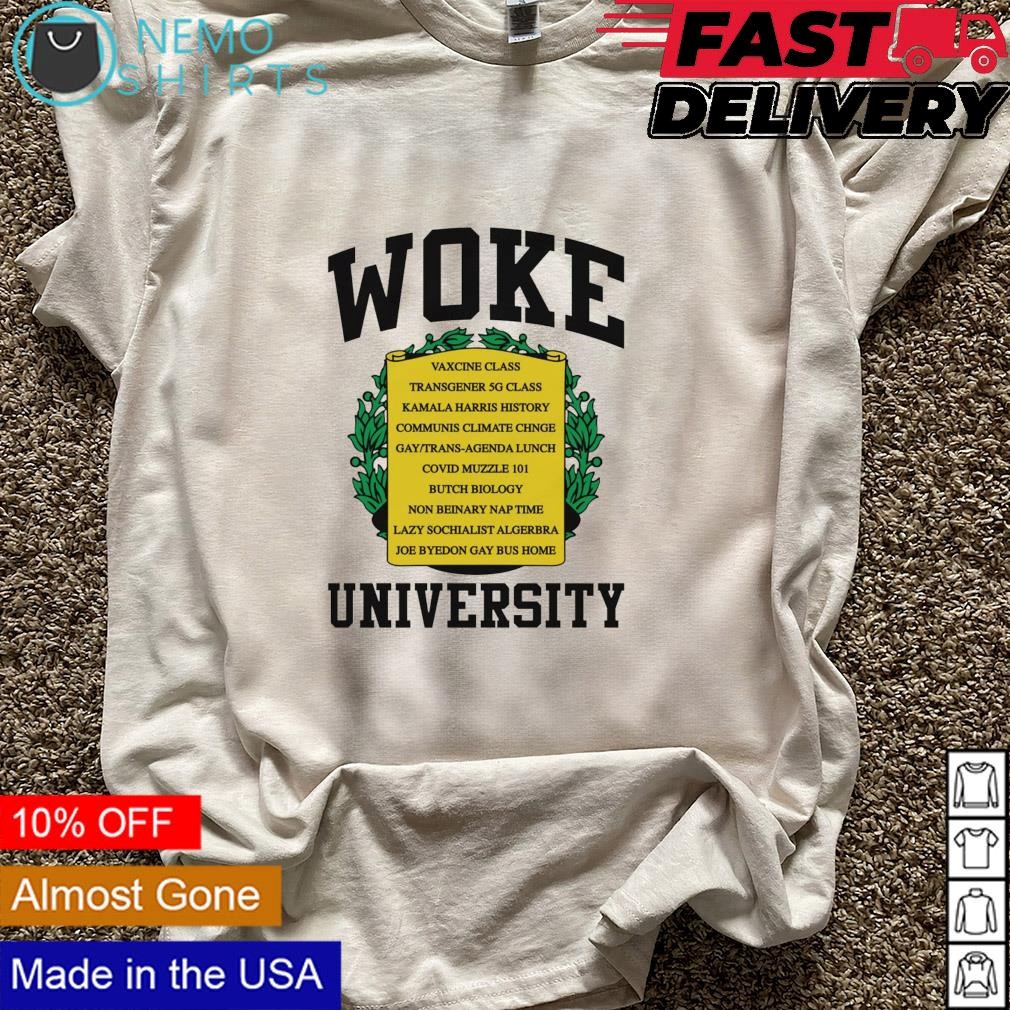 Woke University vaxcine class shirt, hoodie, sweater and v-neck t-shirt