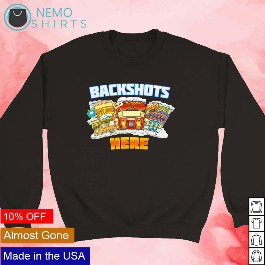 Backshots here club penguin shirt, hoodie, sweater and v-neck t-shirt