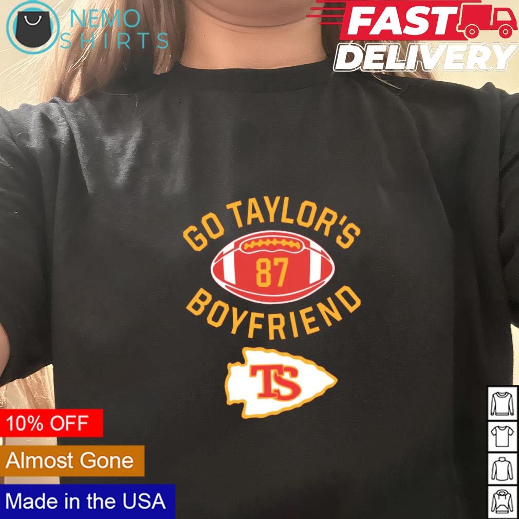 Go Taylor's boyfriend number 87 TS KC Chiefs shirt, hoodie, sweater and  v-neck t-shirt