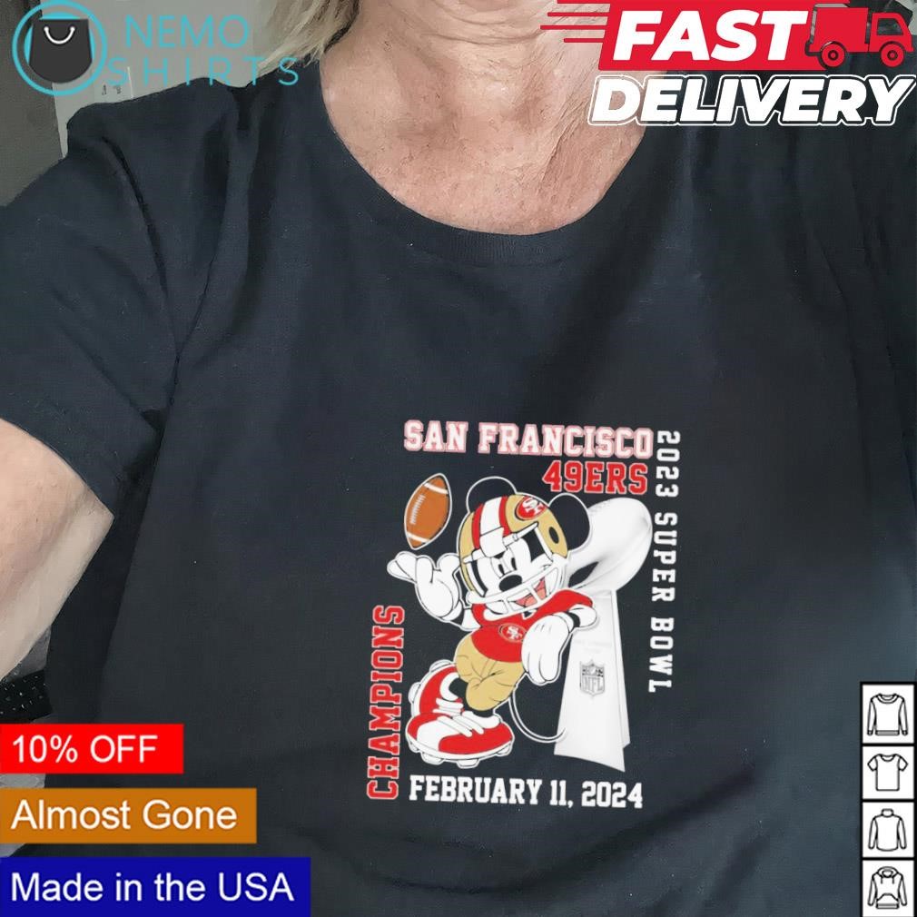San Francisco 49Ers Super Bowl Champions Women'S V-Neck T-Shirt