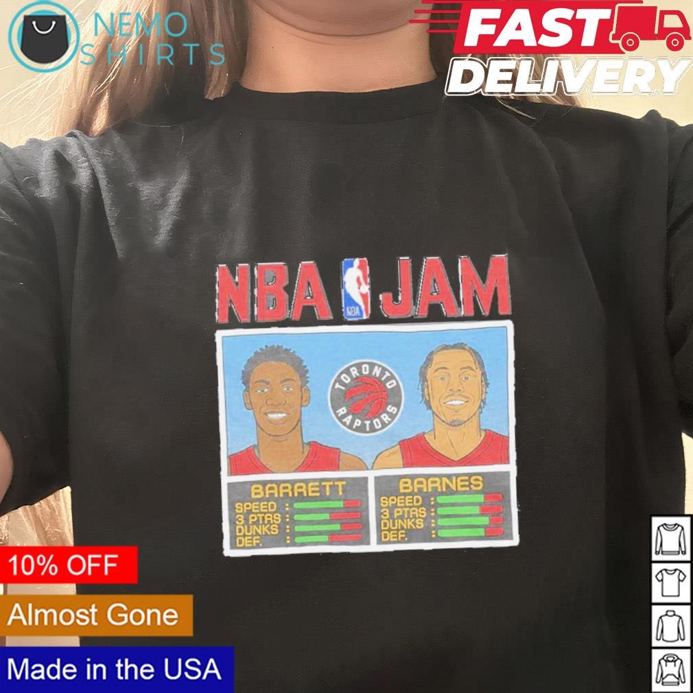 nba jam t shirt raptors
