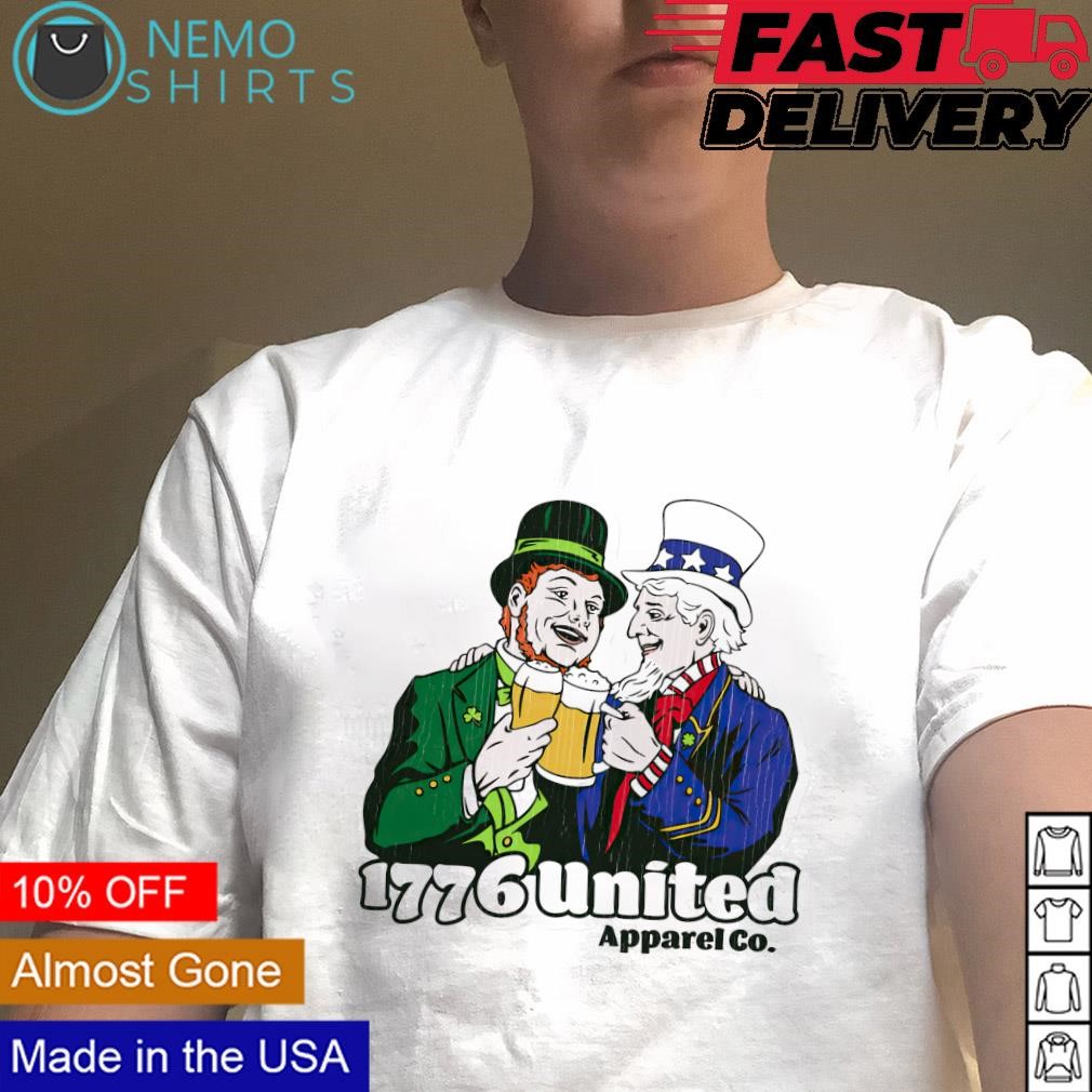 Uncle Sam 1776 united St. Patrick's day shirt, hoodie, sweater and