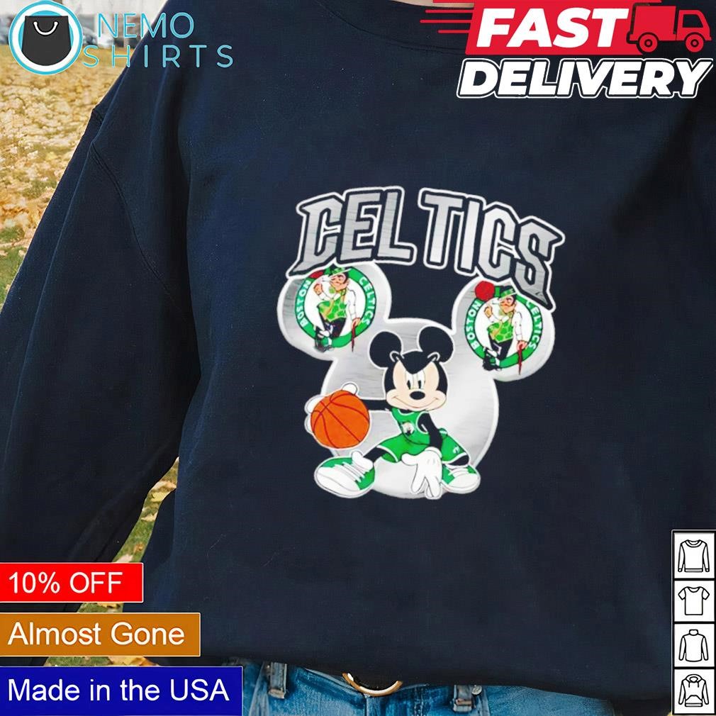 Cheap Disney Mickey NBA Basketball Boston Celtics Sweatshirt, Basketball  Boston Celtics Merch - Wiseabe Apparels