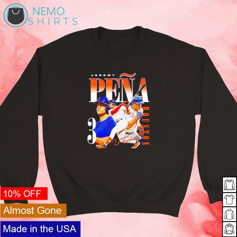 Jeremy Peña Houston Astros signature retro 90's shirt, hoodie, sweater and  v-neck t-shirt