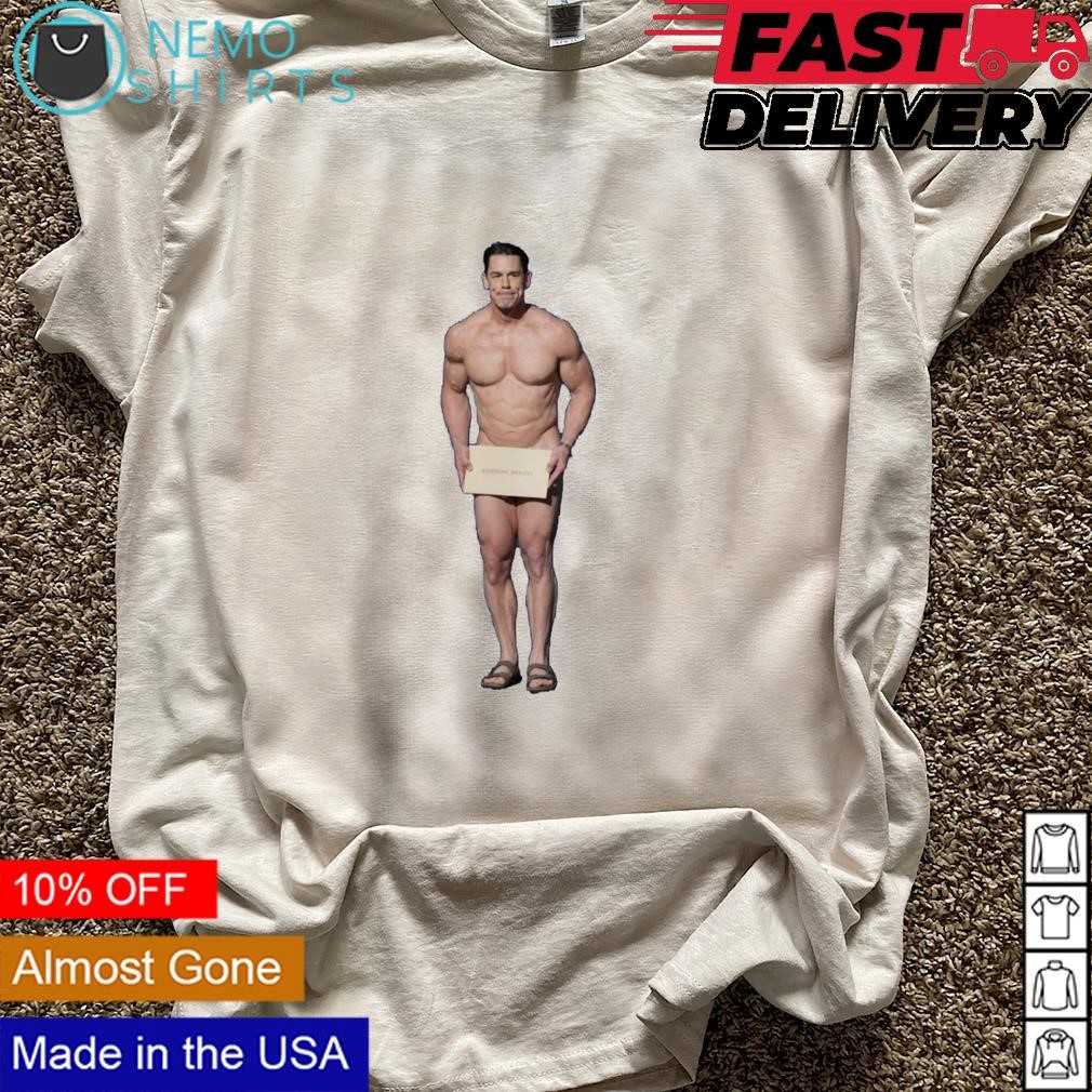 John Cena naked as for Oscars 2024 shirt, hoodie, sweater and v-neck t-shirt