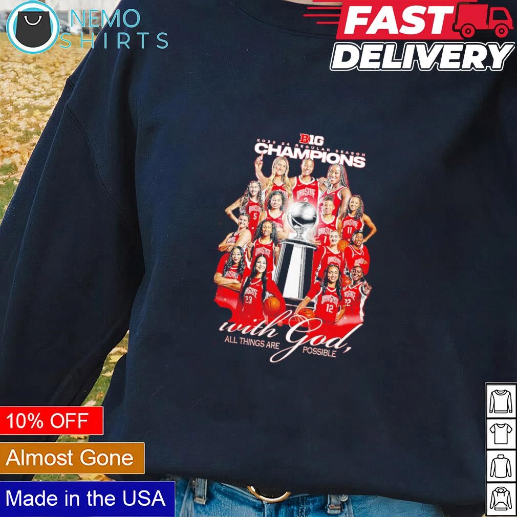 With God All Things Are Possible Champion T shirt