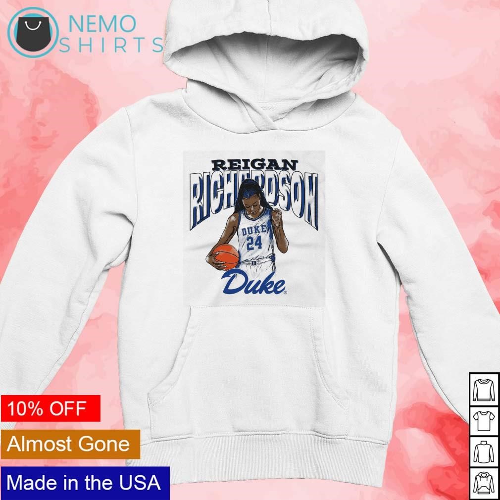 Reigan Richardson Duke Blue Devils cartoon shirt hoodie sweater and v neck t shirt