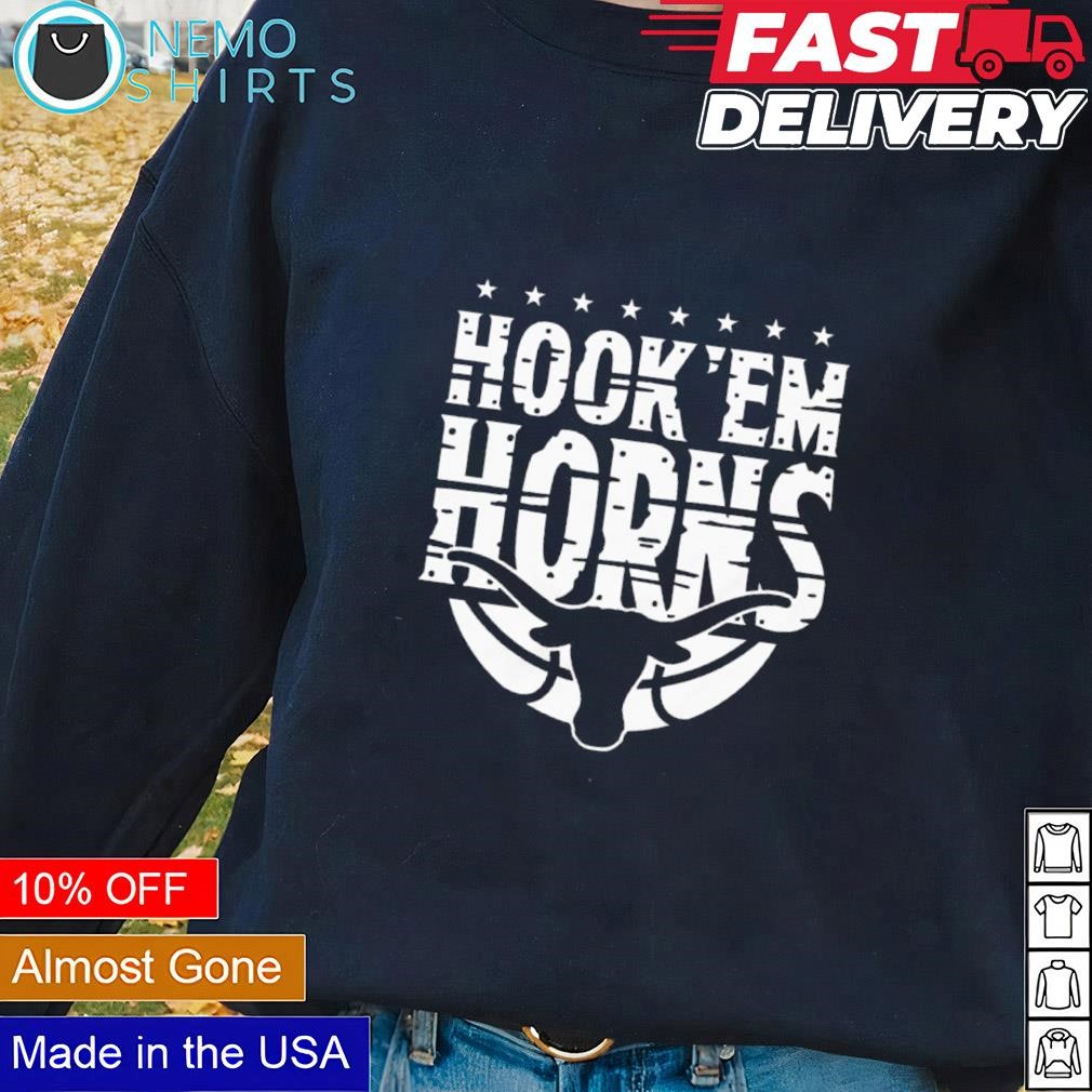 Texas Longhorns hook 'em horns shirt, hoodie, sweater and v-neck t-shirt