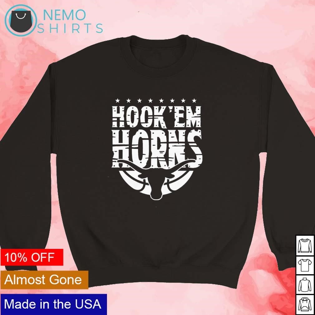 Texas Longhorns hook 'em horns shirt, hoodie, sweater and v-neck t