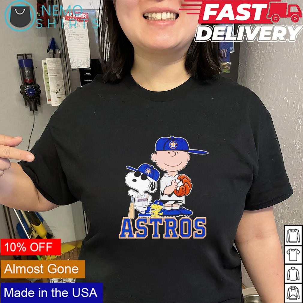 Snoopy Houston Astros Makes Me Drinks Shirt - Limotees