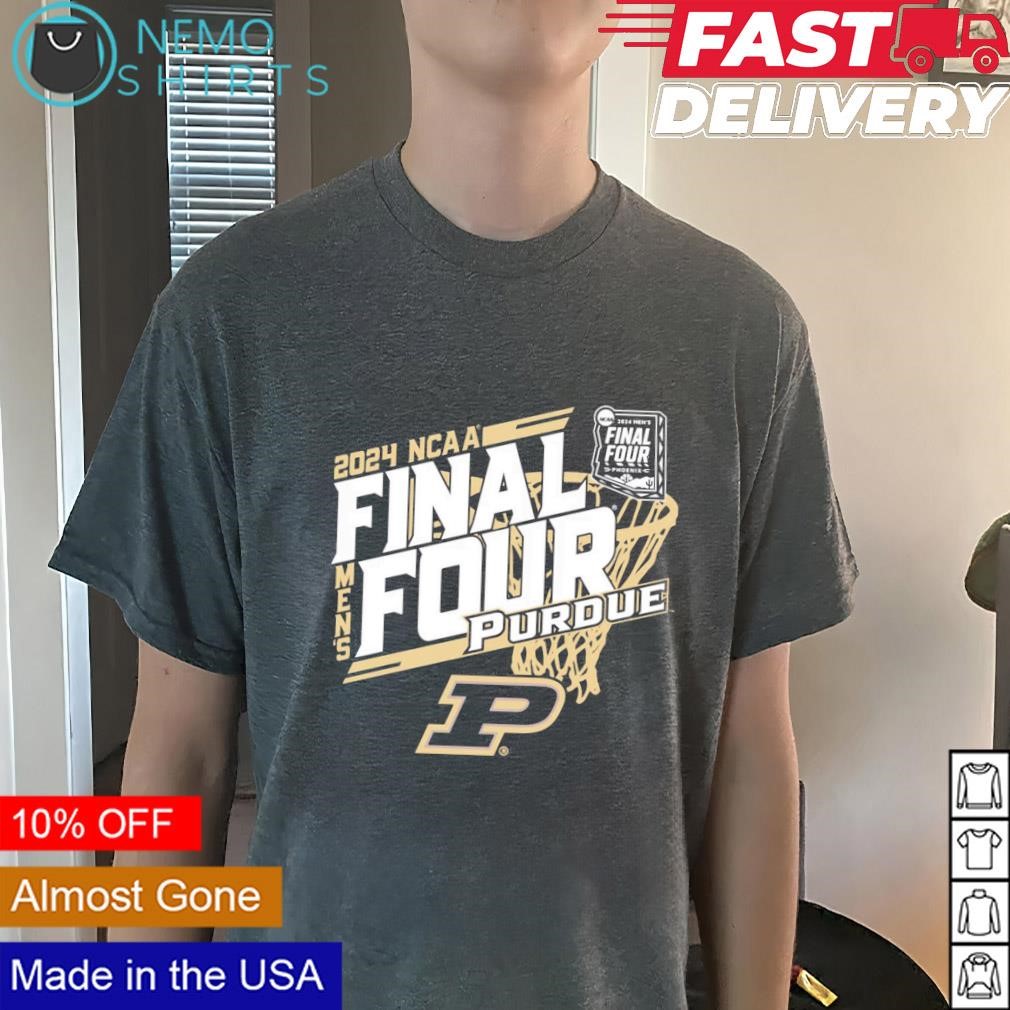 Purdue Boilermakers Final Four 2024 NCAA men's tournament March Madness shirt Darkgreytee