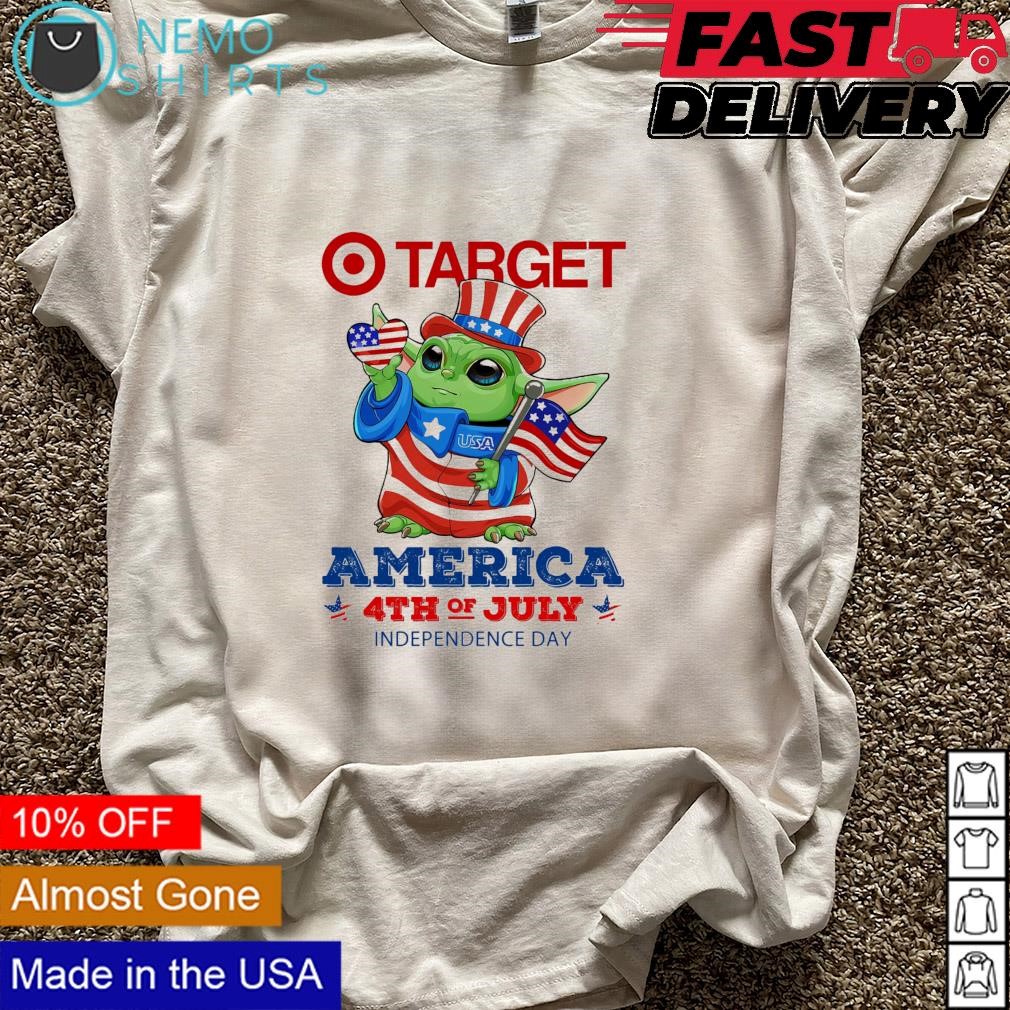 Target Baby Yoda America 4th of July Independence Day shirt hoodie sweater and v neck t shirt