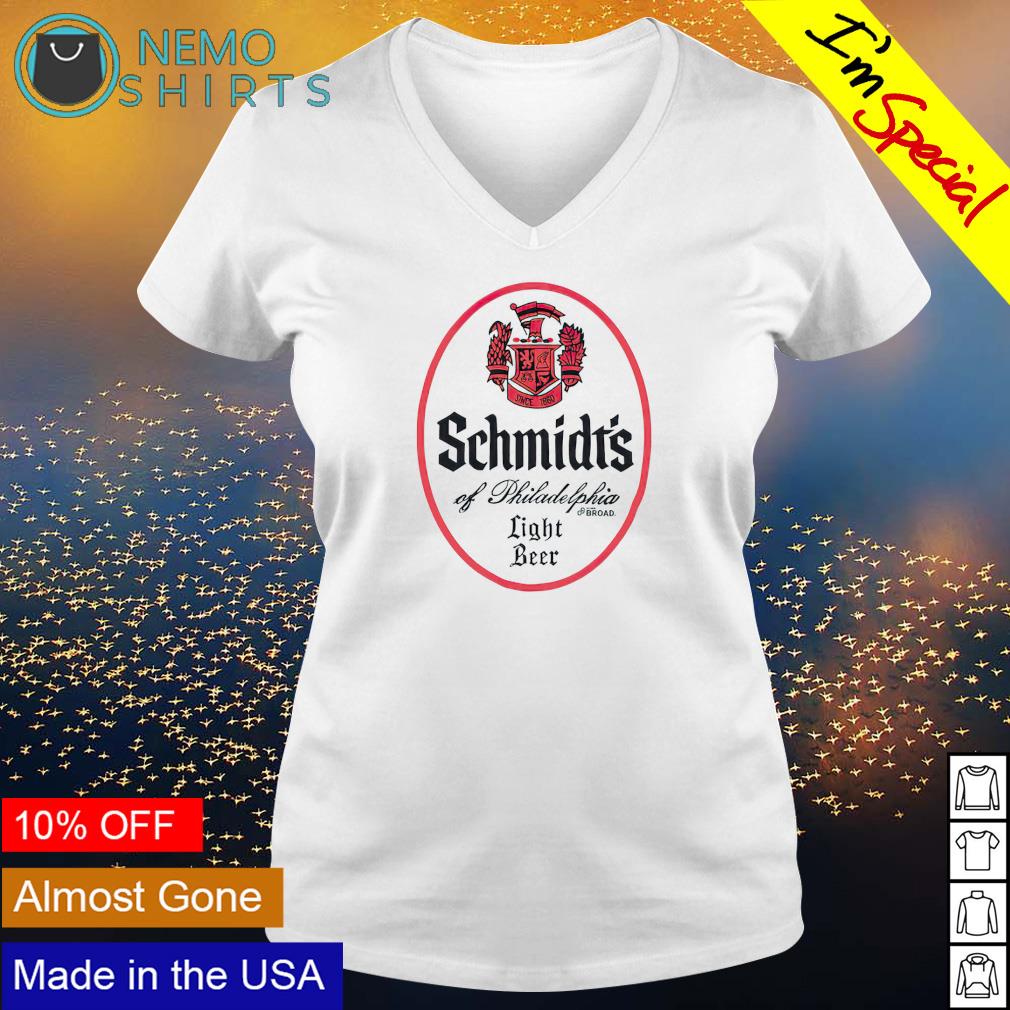 Schmidt of Philadelphia light beer T-shirt, hoodie, sweater and v-neck  t-shirt