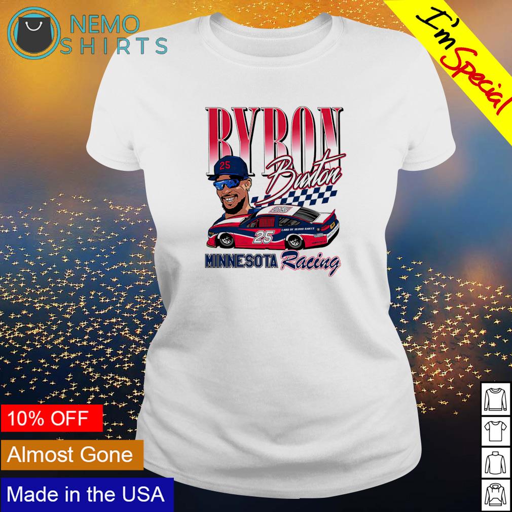 Byron Buxton 25 land of 10000 rakes Minnesota Twins Racing T-shirt, hoodie,  sweater and v-neck t-shirt