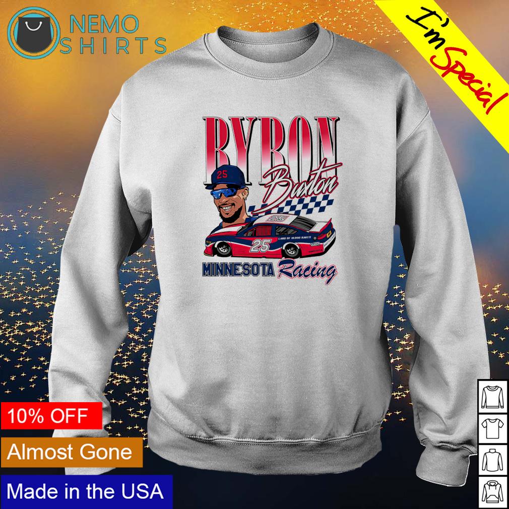 Byron Buxton 25 land of 10000 rakes Minnesota Twins Racing T-shirt, hoodie,  sweater and v-neck t-shirt