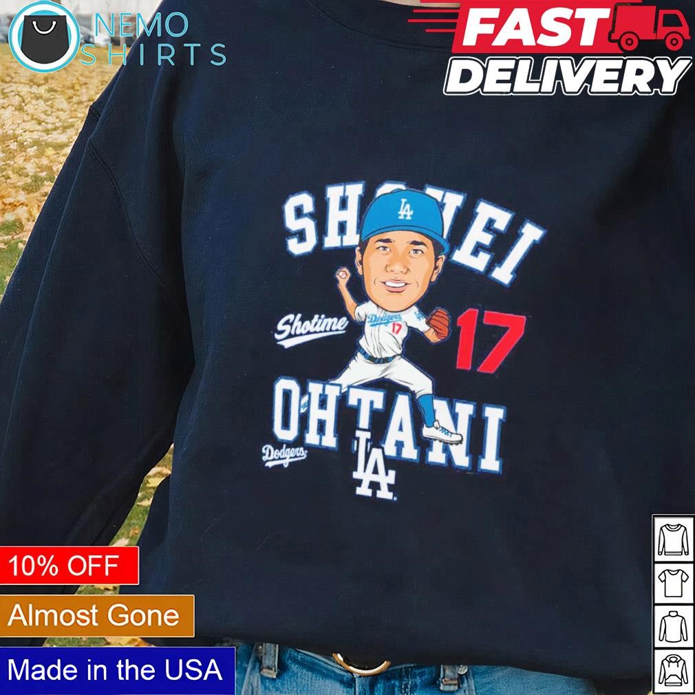 Shohei Ohtani Los Angeles Dodgers Shotime 17 hometown caricature shirt,  hoodie, sweater and v-neck t-shirt