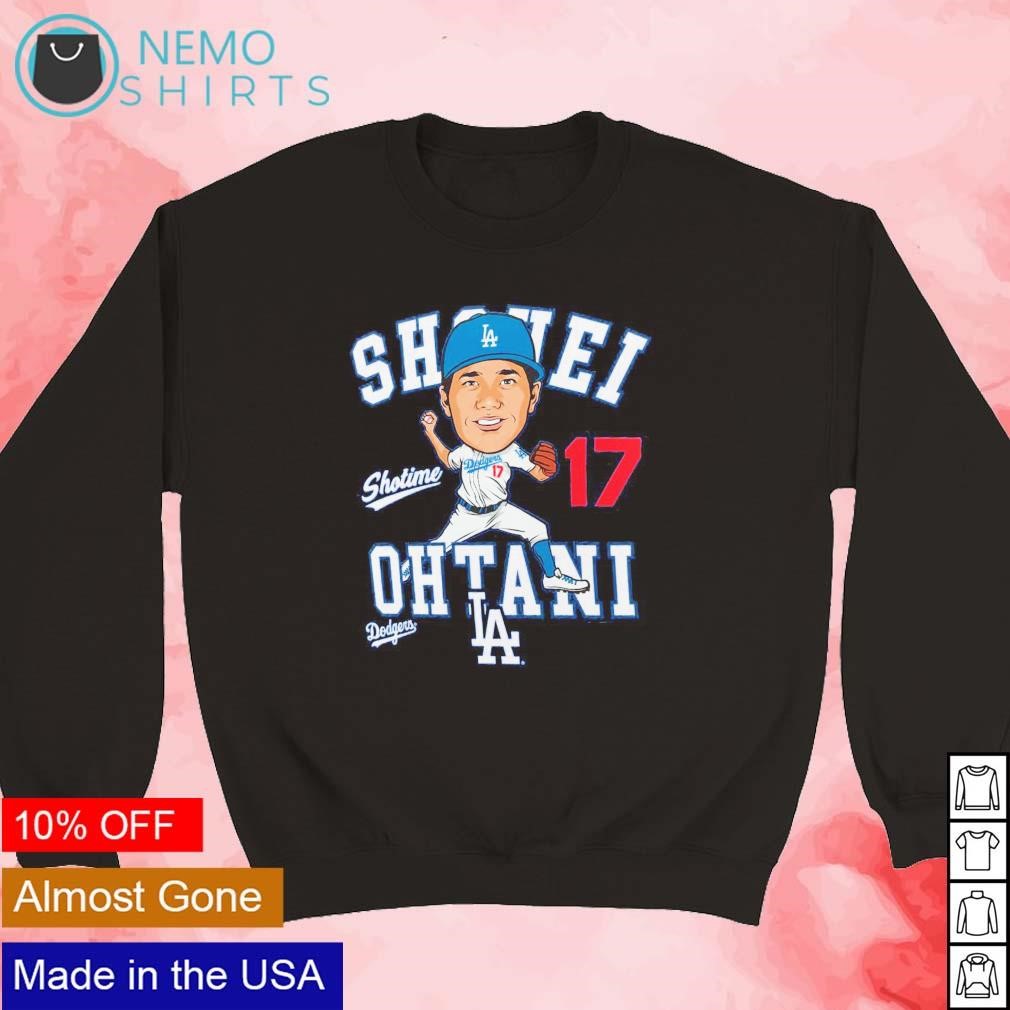 Shohei Ohtani Los Angeles Dodgers Shotime 17 hometown caricature shirt,  hoodie, sweater and v-neck t-shirt