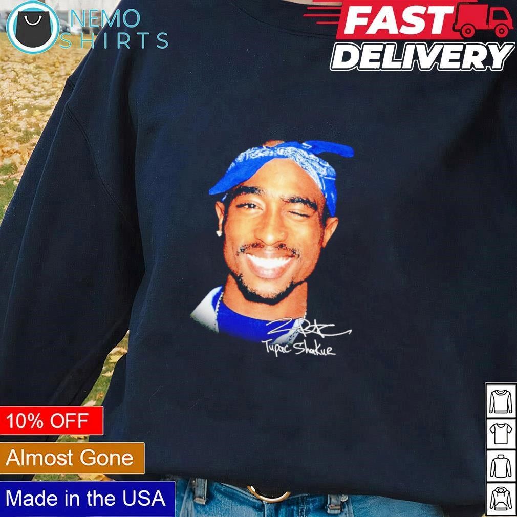 VTG 2PAC Shakur Big Face Rap Tee 2024 Longsleeve