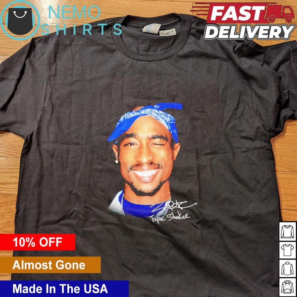 Vintage Tupac Shakur Face outlet Shirt Size 5X