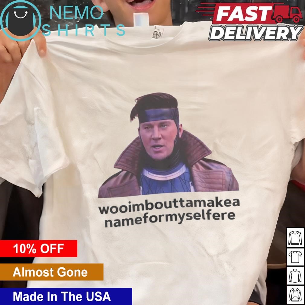 Woo I&rsquo;m about a make a name for myself here Gambit&rsquo;s Cajun shirt 