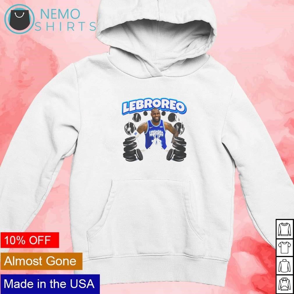 lebron james white hoodie