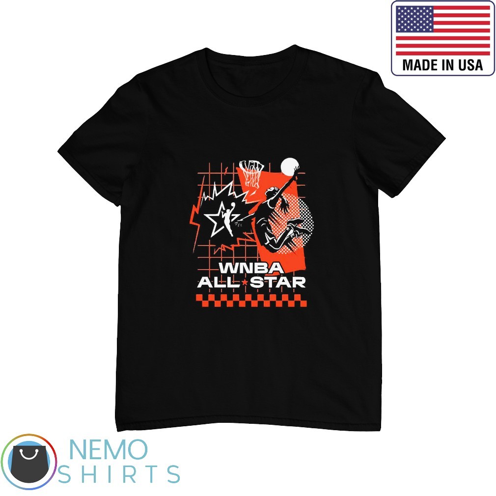 WNBA all-star game checkered 2025 shirt,merch,gear,tee, tee