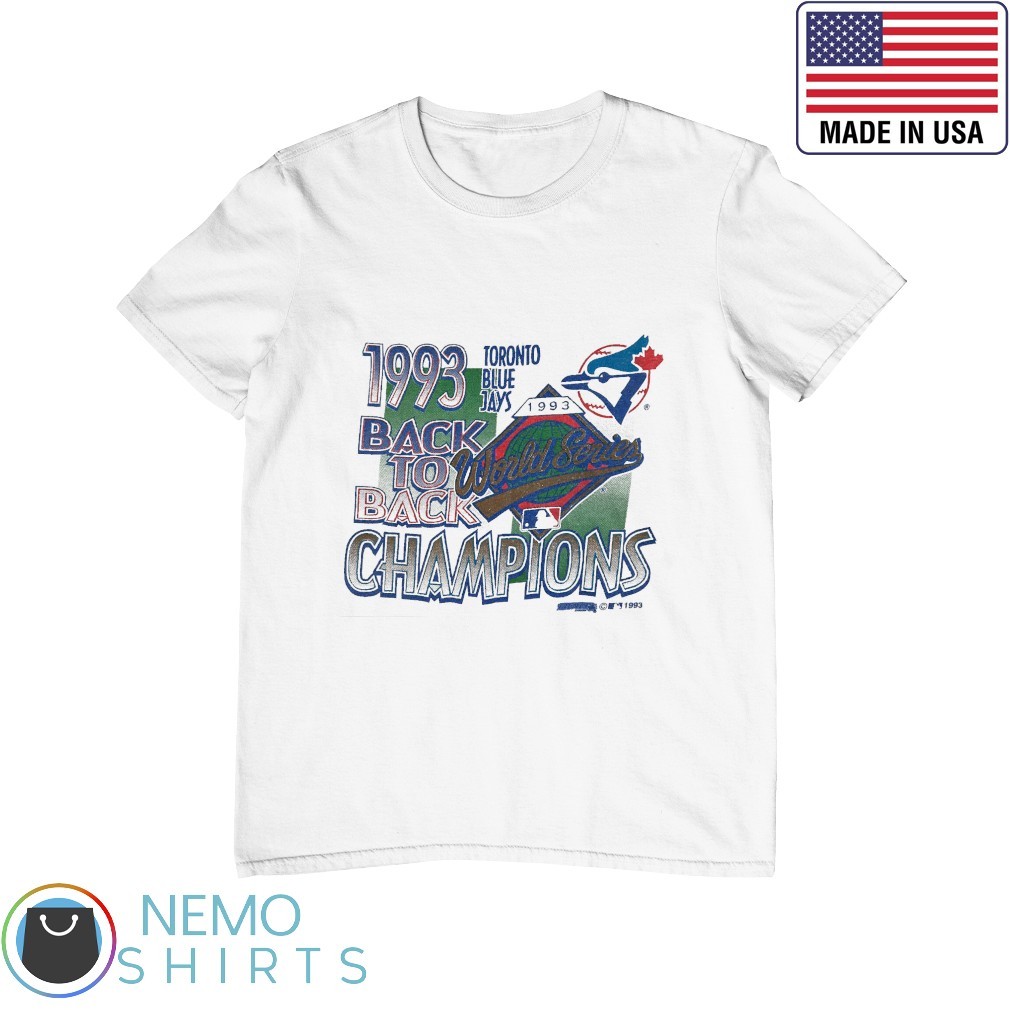 トロント・ブルージェイズ 黄金期 1993年 ワールドチャンピオンＴシャツMLB トロント・ブルージェイズ 黄金期 1993年 ワールドチャンピオン