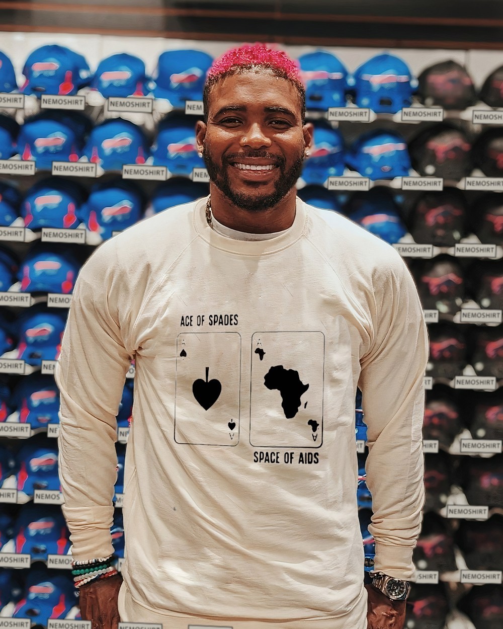 Grandpa ace of spades space of aids shirt, tee, tops & Apparel