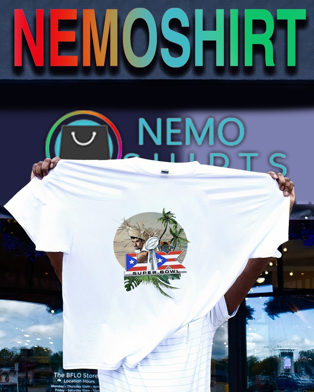 Bad Bunny Super Bowl LX halftime show 2026 shirt, tee, tops & Apparel