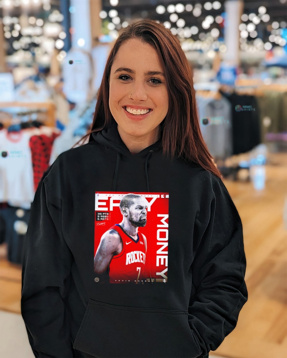 kevin durant black hoodie