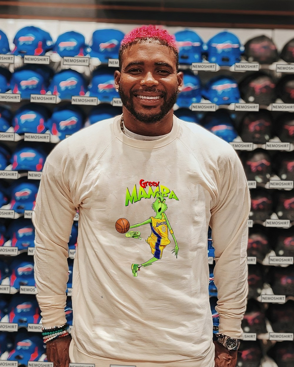 kobe grinch t shirt