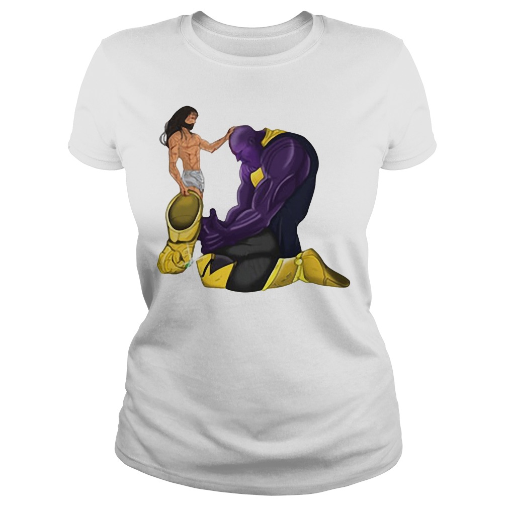 Jesus and Thanos Avengers Infinity War shirt hoodie and v neck t shirt