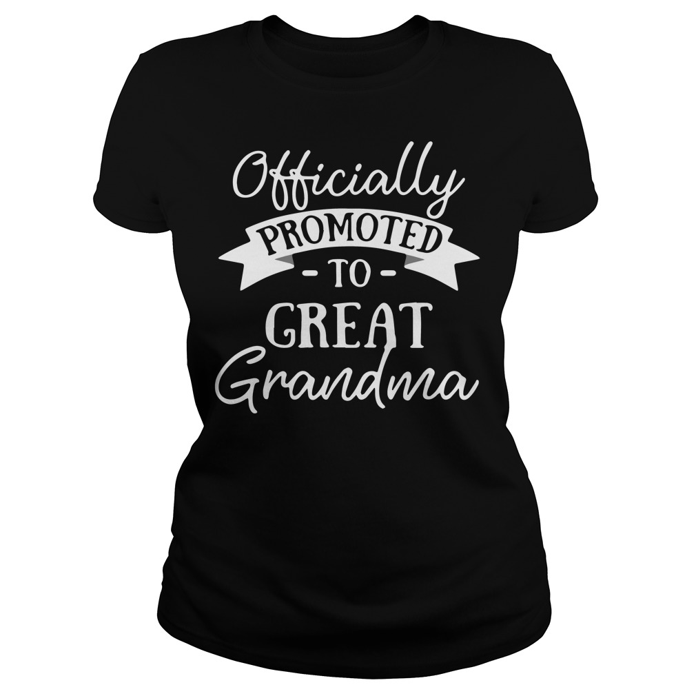 Promoted To Great Grandma Est 2018 T-Shirt Promoted To Great Grandma Est 2018 T-Shirt