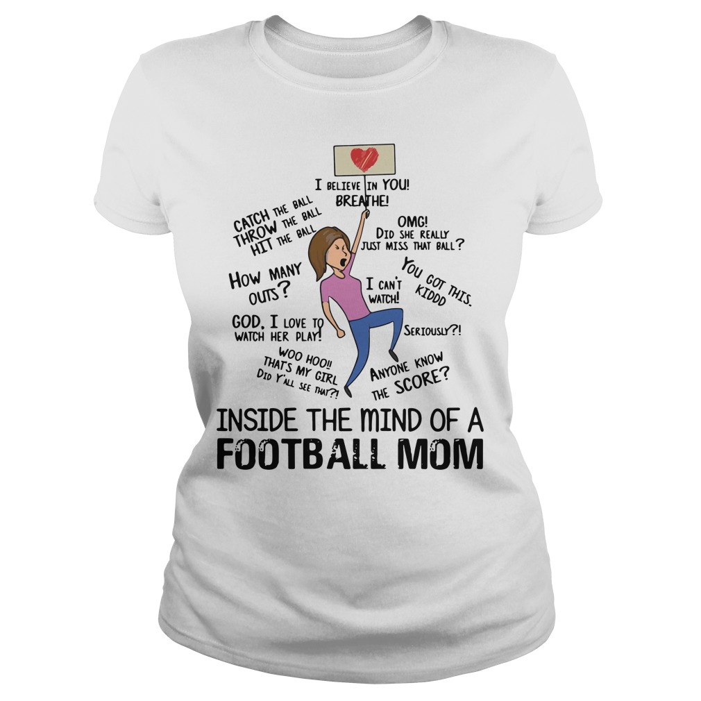 The Pink Mustache He Only Loves Football and His Mama - Football Mom T-Shirt / Football Mom Shirt / Bella Canvas Tee 2XL