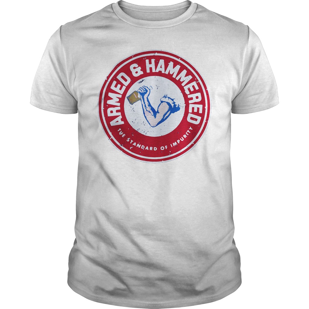 armed and hammered t shirt local 81