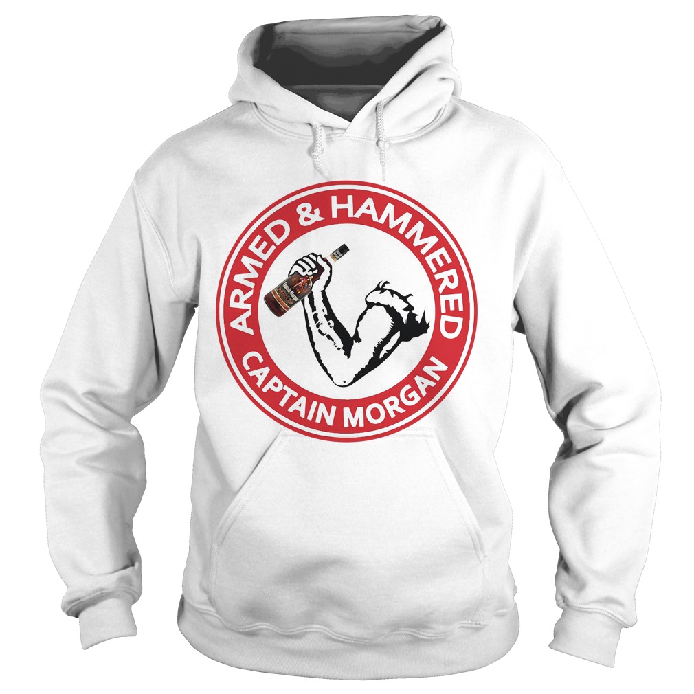 Armed and hammered discount hoodie