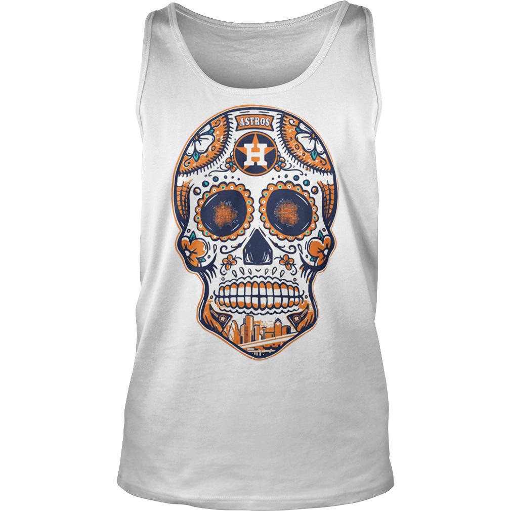 Awesome houston Astros sugar skull shirt, sweater, hoodie and tank top